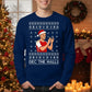 Dec the Halls Christmas Sweatshirt | Funny Football Christmas Sweater