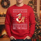 Dec the Halls Christmas Sweatshirt | Funny Football Christmas Sweater