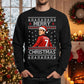 Eric Cantona Manchester Ugly Christmas Sweatshirt | Merry Christmas Soccer Jumper