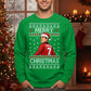 Eric Cantona Manchester Ugly Christmas Sweatshirt | Merry Christmas Soccer Jumper