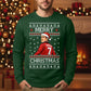Eric Cantona Manchester Ugly Christmas Sweatshirt | Merry Christmas Soccer Jumper