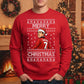Eric Cantona Manchester Ugly Christmas Sweatshirt | Merry Christmas Soccer Jumper