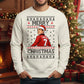 Eric Cantona Manchester Ugly Christmas Sweatshirt | Merry Christmas Soccer Jumper
