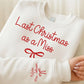 Personalized Bride to Be Christmas Sweater | Last Christmas as a Miss Sweatshirt