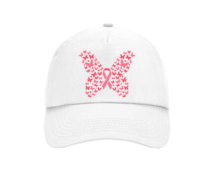 Breast Cancer Awareness Cap, Stylish Casual Hat Sharing Support and Awareness PT743