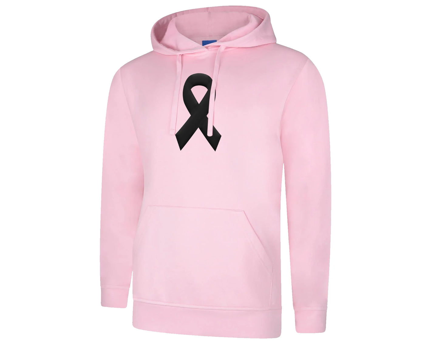 Breast Cancer Awareness Hoodie, Trendy Casual Pullover Promoting Empowerment and Positivity PUFFP602