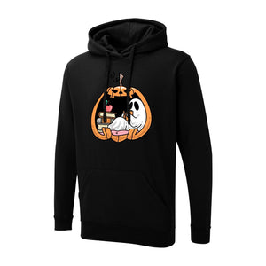 Trendy Halloween Hoodie, Fun Graphic Pullover for Fall and Everyday Wear PW004