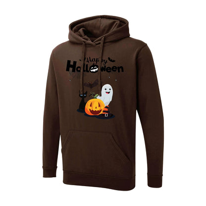 Halloween Hoodie, Cozy Casual Pullover with Halloween Design PW0011