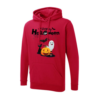 Halloween Hoodie, Cozy Casual Pullover with Halloween Design PW0011