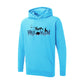 Halloween Hoodie, Modern Casual Pullover with Seasonal Print PW0012