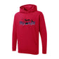 Halloween Hoodie, Modern Casual Pullover with Seasonal Print PW0012