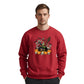 Halloween Graphic Sweatshirt, Trendy Seasonal Pullover for Casual Outfits PW0015