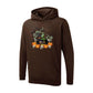 Halloween Printed Hoodie, Stylish Cozy Pullover for Everyday Casual Wear PW0015