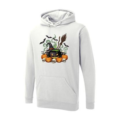 Halloween Printed Hoodie, Stylish Cozy Pullover for Everyday Casual Wear PW0015
