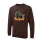 Halloween Graphic Sweatshirt, Trendy Seasonal Pullover for Casual Outfits PW0015