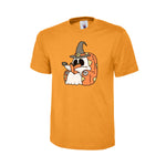 Halloween Graphic T-Shirt, Fun Spooky Print Tee for Casual Wear PW0016
