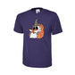 Halloween Graphic T-Shirt, Fun Spooky Print Tee for Casual Wear PW0016