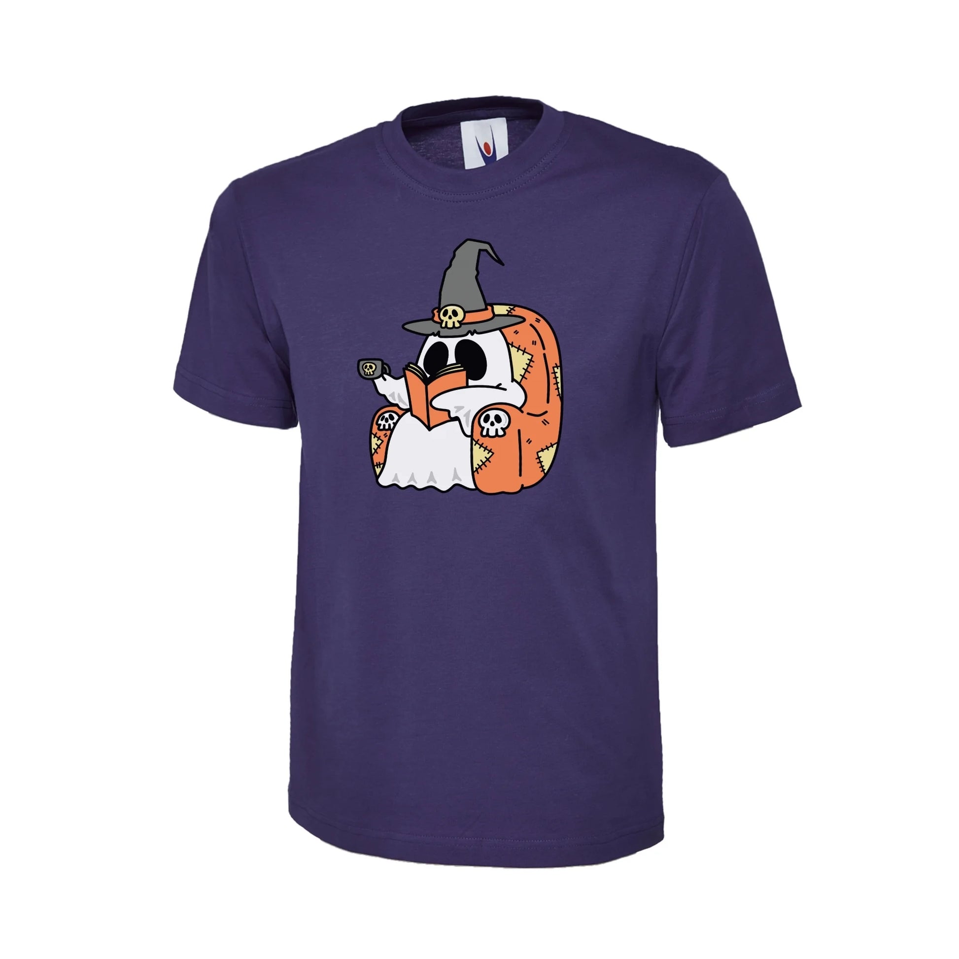 Halloween Graphic T-Shirt, Fun Spooky Print Tee for Casual Wear PW0016