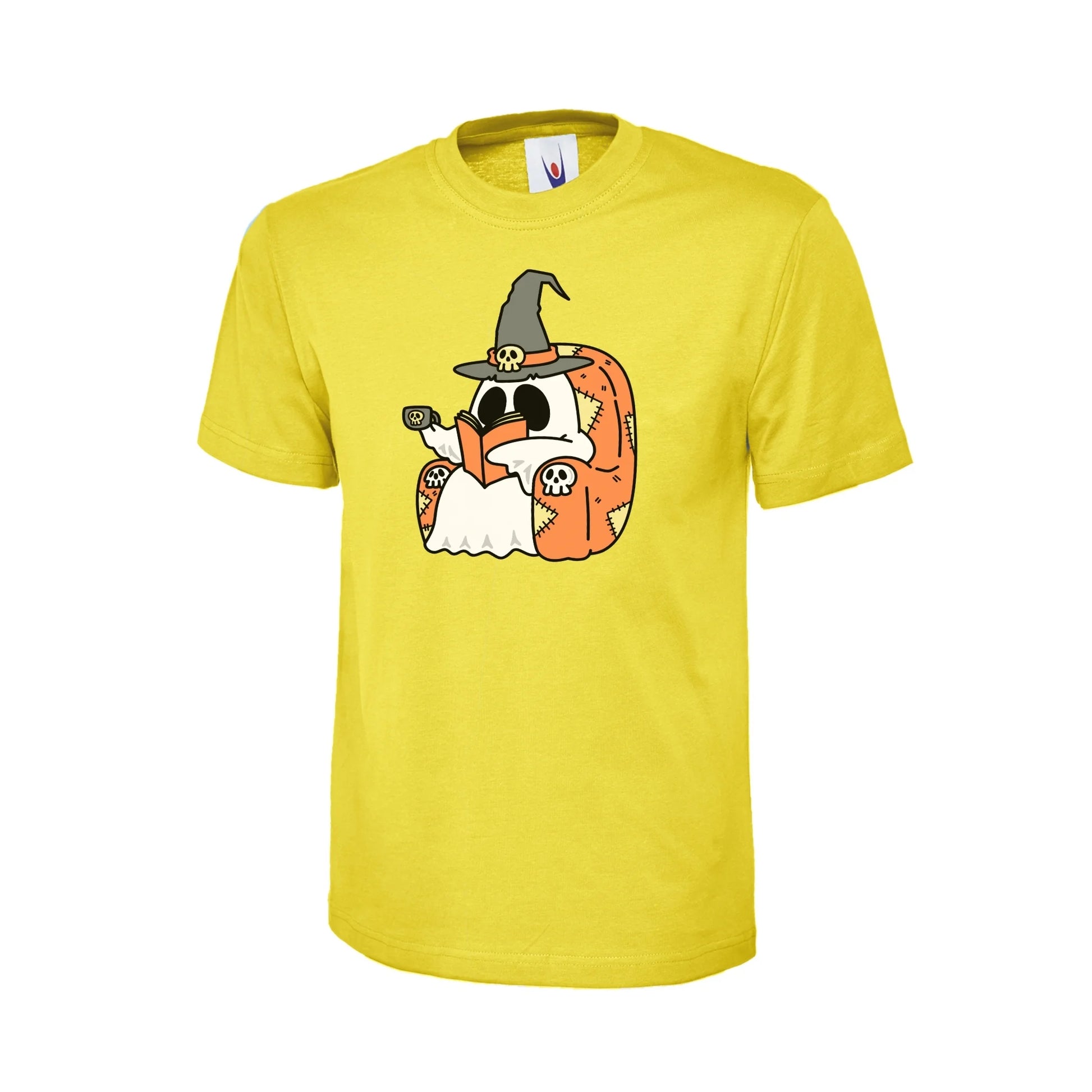 Halloween Graphic T-Shirt, Fun Spooky Print Tee for Casual Wear PW0016