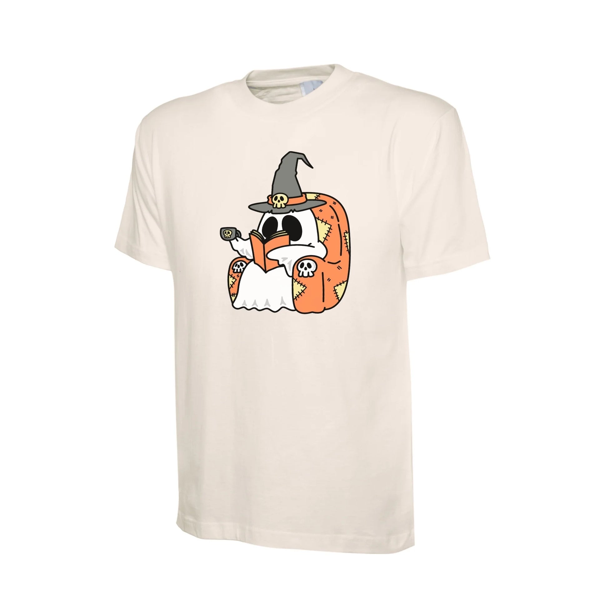 Halloween Graphic T-Shirt, Fun Spooky Print Tee for Casual Wear PW0016