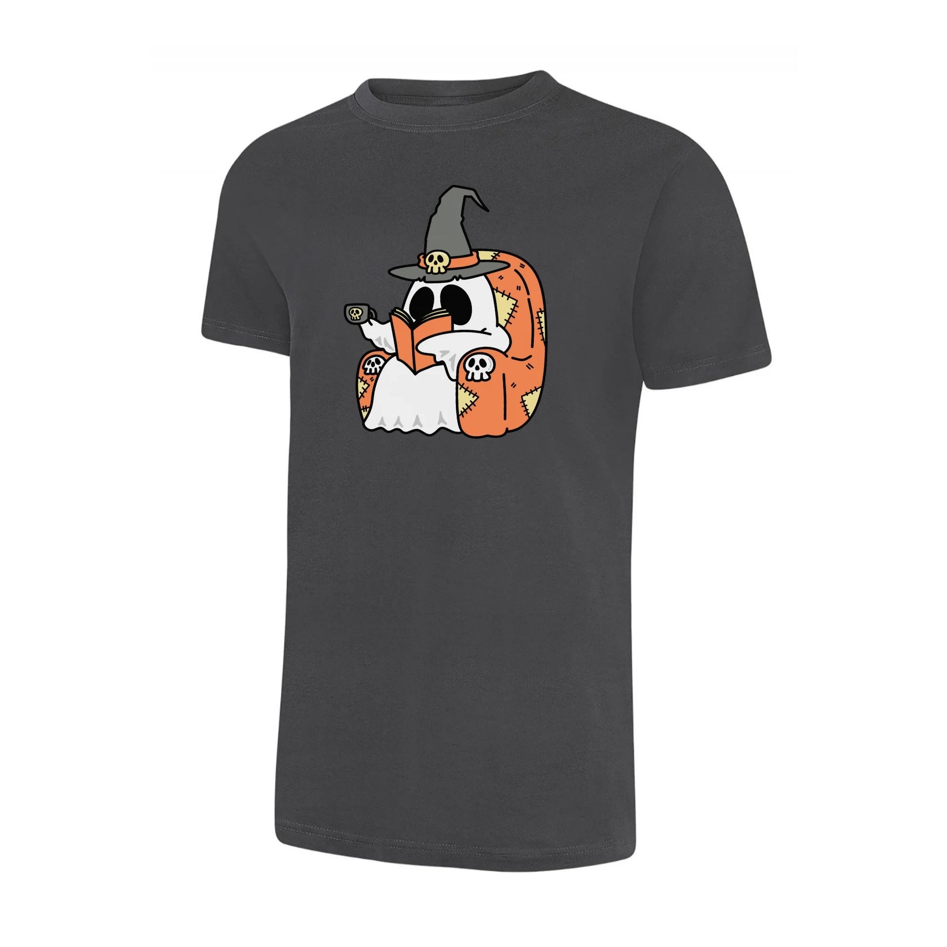 Halloween Graphic T-Shirt, Fun Spooky Print Tee for Casual Wear PW0016