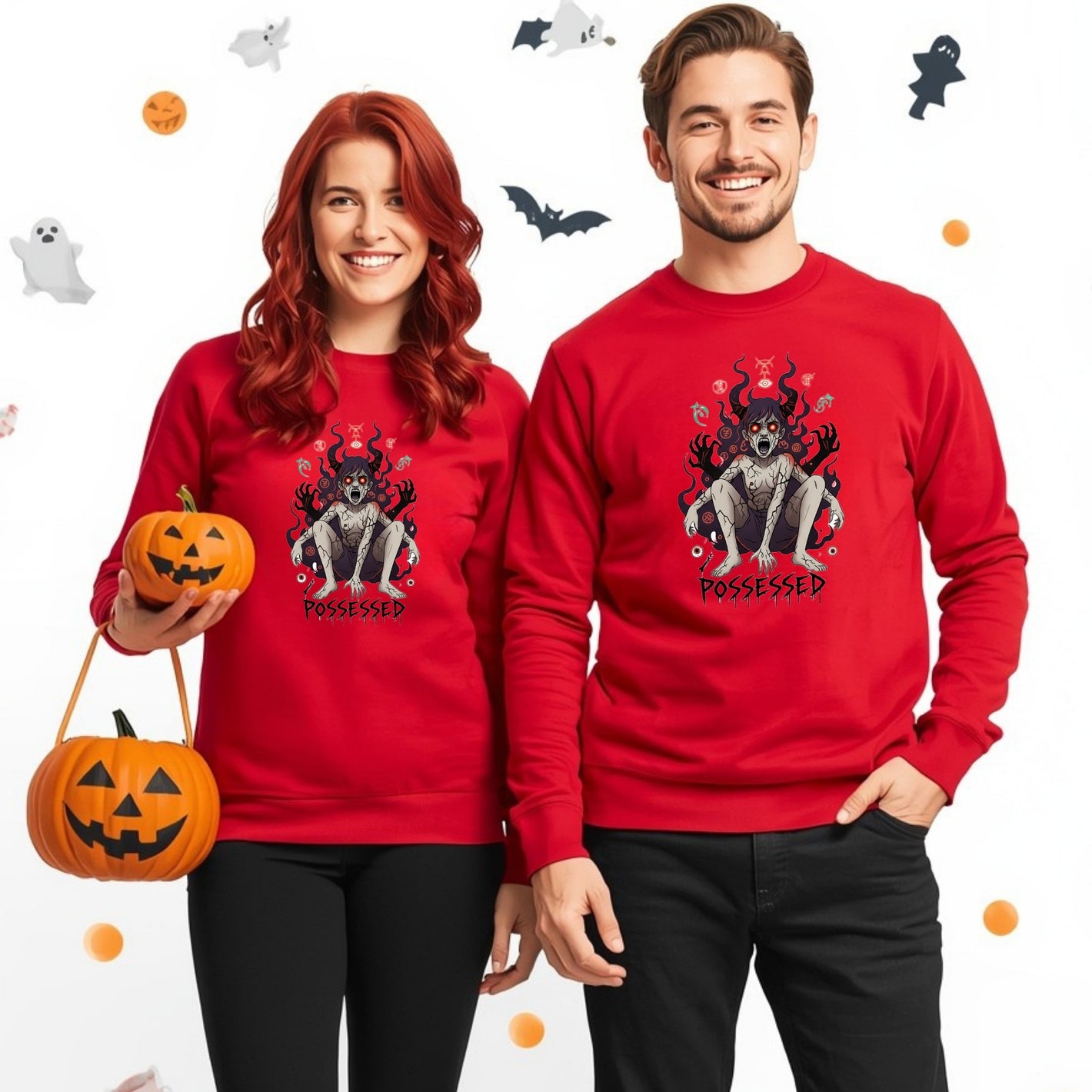 Halloween Couple Sweatshirt PW0044