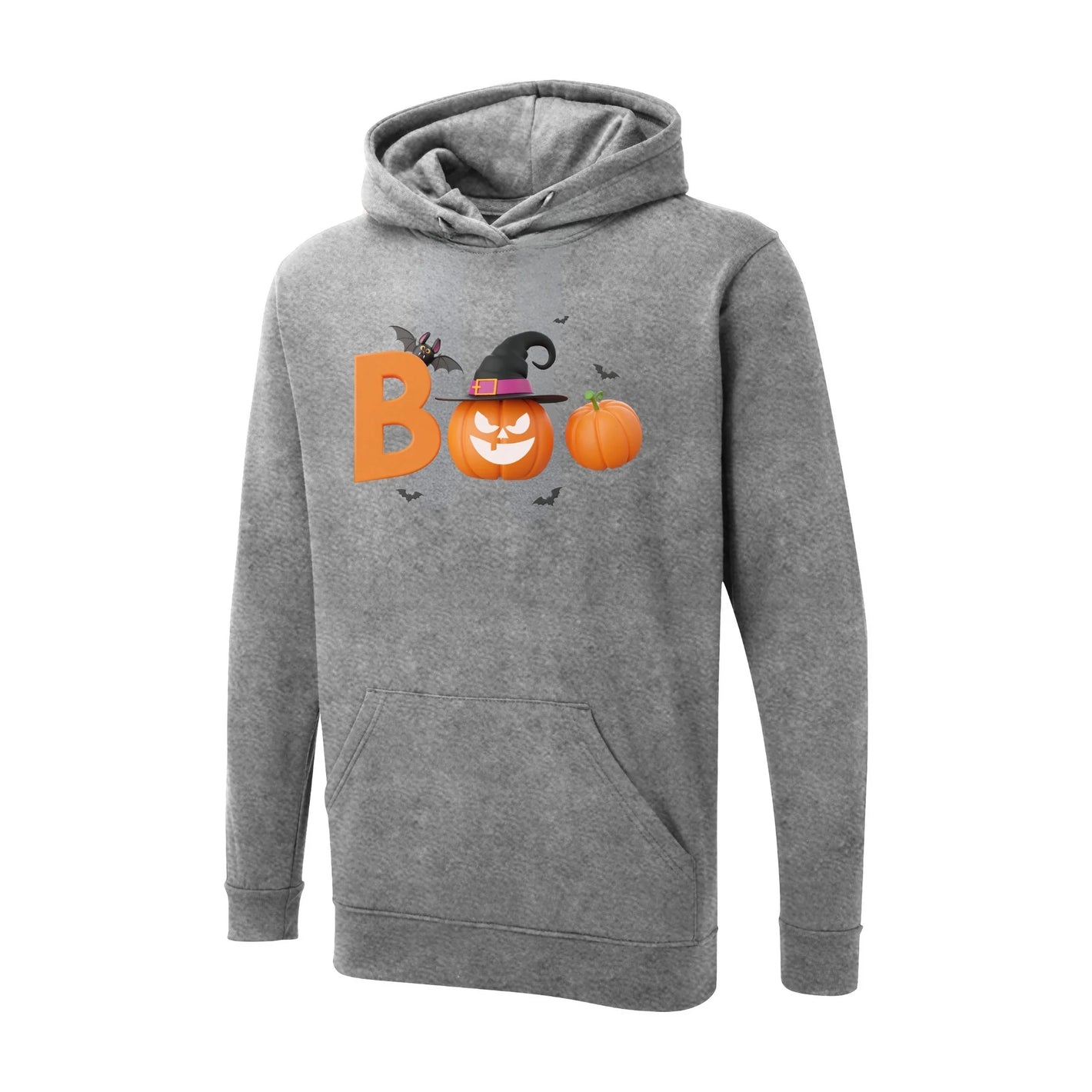 Halloween Hoodie, Modern Casual Pullover with Seasonal Print PW006