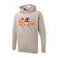 Halloween Hoodie, Modern Casual Pullover with Seasonal Print PW006