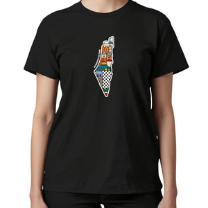 Palestine T-Shirt T-Shirt – Modern Minimal Design, Representing Peace and Power