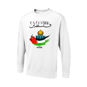 Palestine Sweatshirt - Cultural Roots Edition, Symbol of Strength and Hope