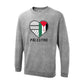 Palestine Sweatshirt – Bold Identity Artwork, Cultural Pride Design