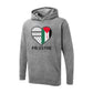 Palestine Hoodie – National Emblem Artwork, Sign of Strength and Hope