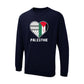 Palestine Sweatshirt – Bold Identity Artwork, Cultural Pride Design