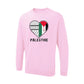 Palestine Sweatshirt – Bold Identity Artwork, Cultural Pride Design