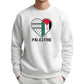 Palestine Sweatshirt – Bold Identity Artwork, Cultural Pride Design