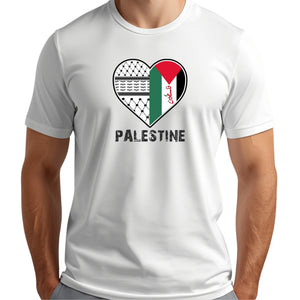 Palestine T-Shirt – Artistic Symbol of Hope, Inspired by Cultural Roots