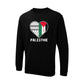 Palestine Sweatshirt – Bold Identity Artwork, Cultural Pride Design