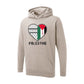 Palestine Hoodie – National Emblem Artwork, Sign of Strength and Hope