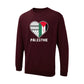Palestine Sweatshirt – Bold Identity Artwork, Cultural Pride Design