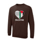 Palestine Sweatshirt – Bold Identity Artwork, Cultural Pride Design