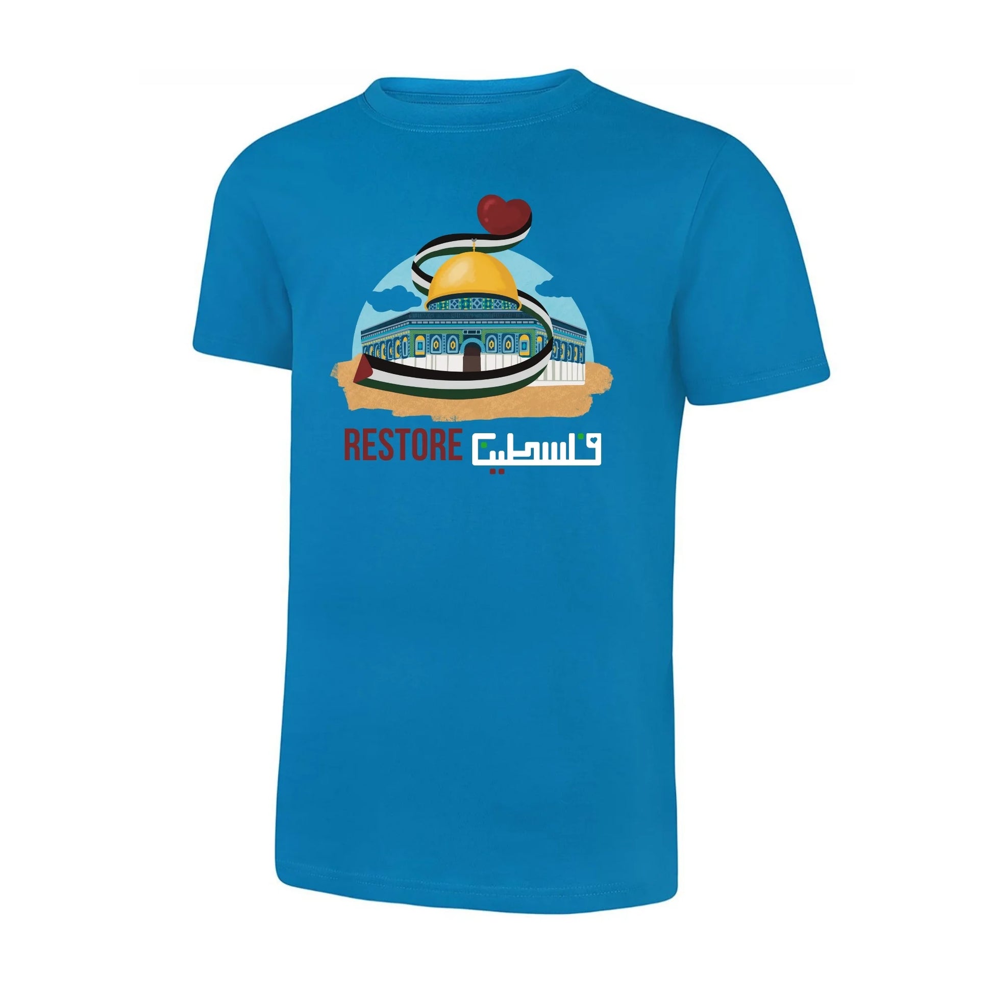 Restore Palestine T-Shirt – Culture Can’t Be Erased,We Carry the Key