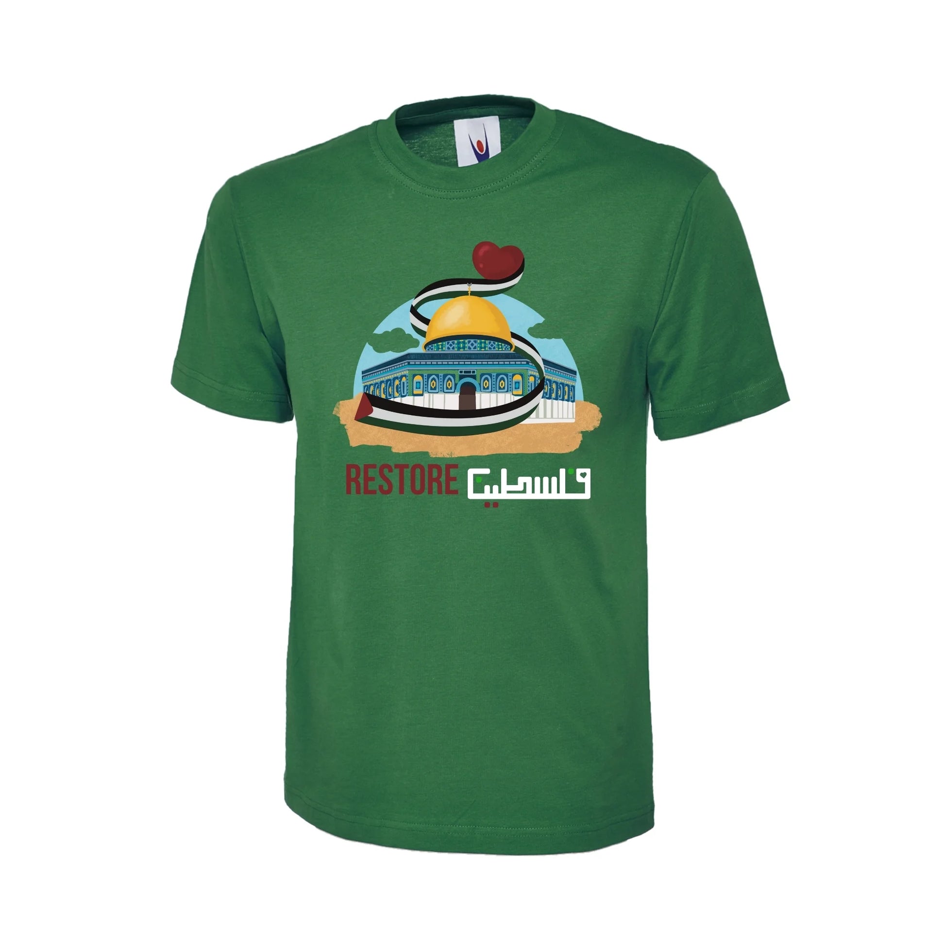 Restore Palestine T-Shirt – Culture Can’t Be Erased,We Carry the Key