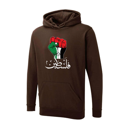 Palestine Hoodie – National Emblem Artwork, Sign of Strength and Hope