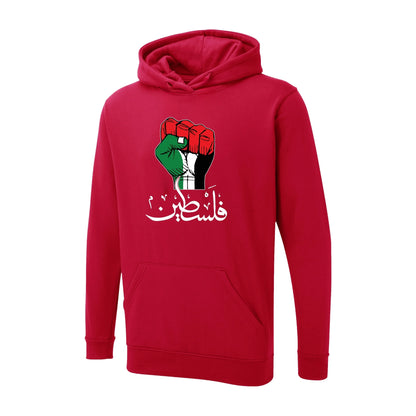 Palestine Hoodie – National Emblem Artwork, Sign of Strength and Hope