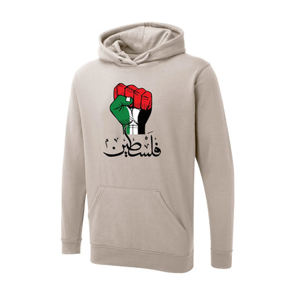 Palestine Hoodie – National Emblem Artwork, Sign of Strength and Hope