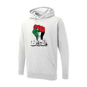 Palestine Hoodie – National Emblem Artwork, Sign of Strength and Hope