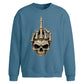 Halloween Skull Hand Oversize Sweatshirt