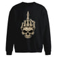 Halloween Skull Hand Oversize Sweatshirt