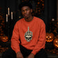 Halloween Skull Hand Oversize Sweatshirt