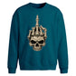 Halloween Skull Hand Oversize Sweatshirt